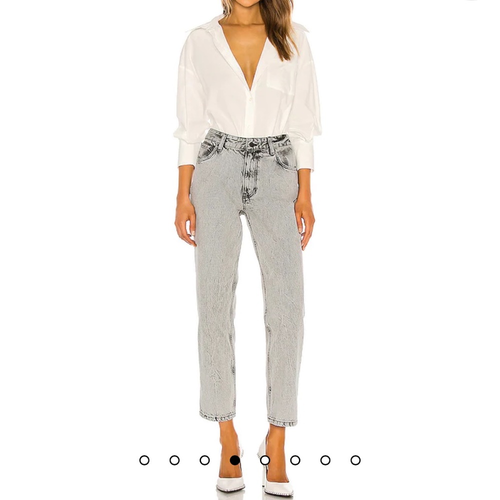Anine Bing Mika Shirt in White - Picture 7 of 11